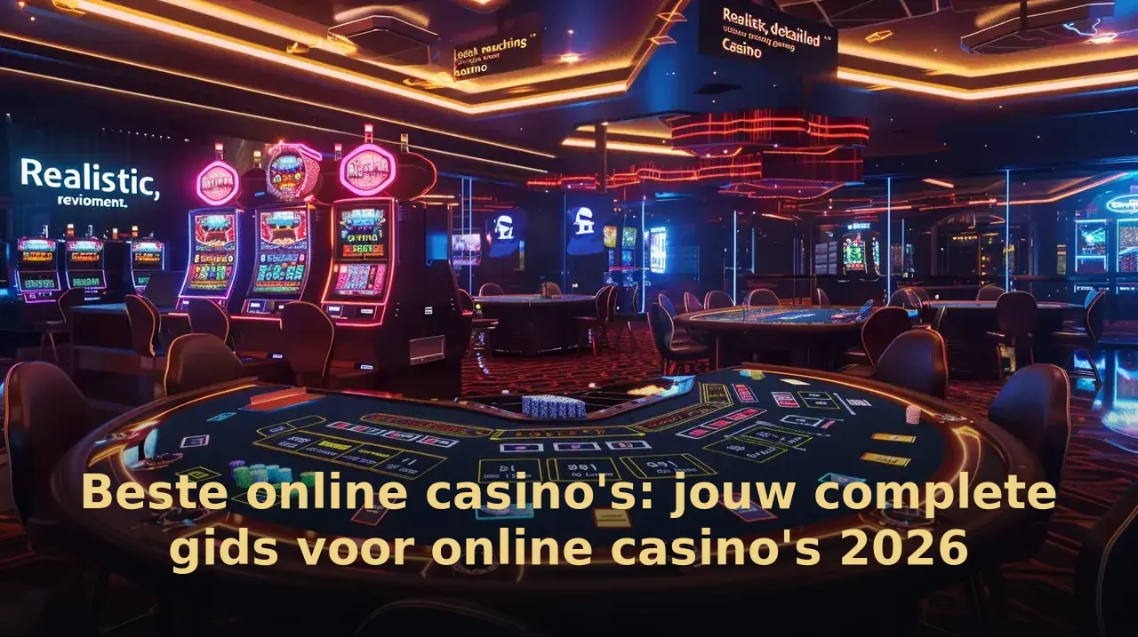 Beste online casino's: jouw complete gids voor online casino's 2026